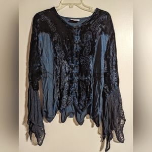 2-pc skirt with top.